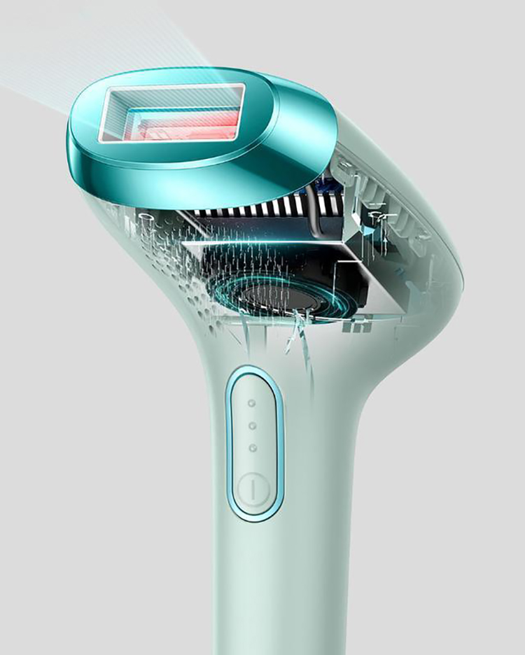 导热硅胶片案例:诺丰NFION导热硅胶片解决脱毛仪散热问题 导热硅胶片案例:诺丰NFION导热硅胶片解决脱毛仪散热问题